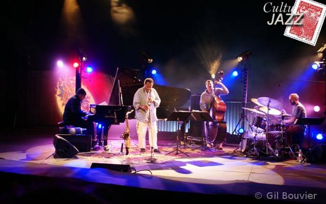 Le quartet 2012 de Wayne Shorter à Sète le 17 juillet.
