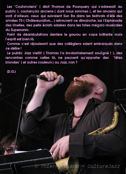 T-de-Pourquery_29mai2011_02_texte2_w.jpg - A tribute to Sun Ra : Thomas de Pourquery & Supersonic.