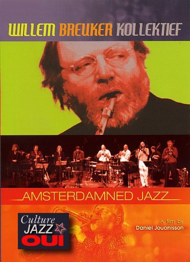 Breuker-Kollektief_Amsterdamned_w027.jpg - Willem BREUKER KOLLEKTIEF (DVD) : " Amsterdamned Jazz" - Un film de Daniel Jouanisson.Le saxophoniste, clarinettiste, compositeur et chef d'orchestre hollandais Willem Breuker est mort le 23 juillet 2010. Il restera une des grandes figures de la musique contemporaine européenne, au-delà du petit monde du jazz et des musiques improvisées.Le film de Daniel Jouanisson est un remarquable témoignage sur la vie du Willem Breuker Kollektief, une formation détonnate capable de jouer des musiques sérieuses et complexes ave une fantaisie et une drôlerie irrésistibles.Filmées au tout début des années 2000, les images de ce film permettent d'entrer dans l'univers de Willem Breuker que notre ami (et collaborateur de CultureJazz.fr) Jean Buzelin connaît parfaitement :"un beau portrait sans images d'archives" remarque-t-il, "Le concert donné à Alençon (en 1999) comprend tout le début... puis le final. Les interviews de Johan van der Keuken et Konrad Boehmer apportent vraiment, quant à Misha Mengelberg, hors sujet, il fait son numéro."La publication de ce film est un superbe hommage rendu à ce grand musicien qui aura explorer toute sa vie des territoires musicaux nouveaux, sans œillères, ouvert à toutes le musiques du Monde.> la Huit / Freedom Nowcode barre : 3760123565424SocaDiscfilm de Daniel Jouanissonwww.lahuit.com