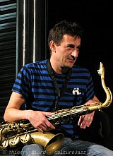 Francesco Bearzatti à Caen en janvier 2010.