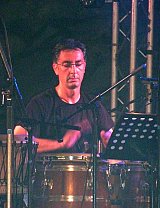 Florent Guillamin, percussions.