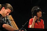 Vincent Peirani (accordéon) et Youn Sun Nah (voix), à Coutances le 28 mai 2011.