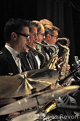 Les saxophones du Big Band de l'Armée de l'Air - Auxonne, sept. 2013