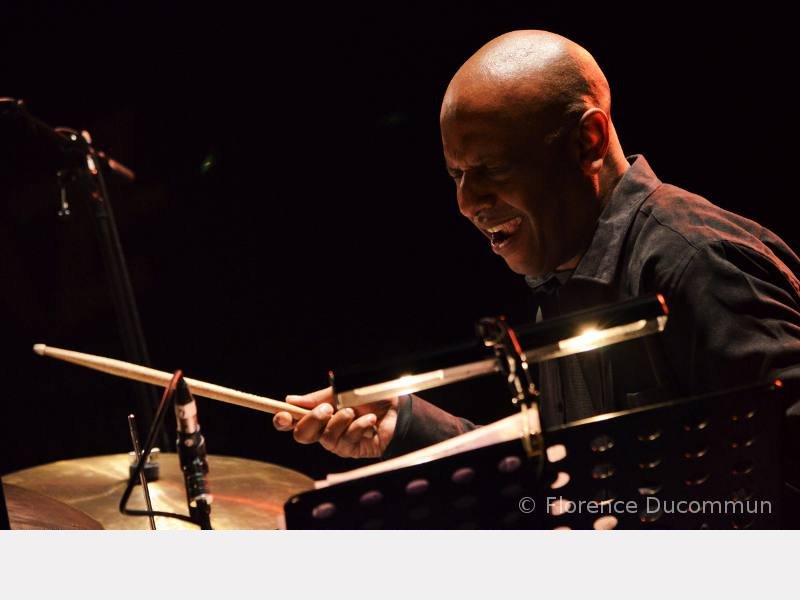 Billy Drummond - Coutances, mai 2014.  ©© Florence Ducommun