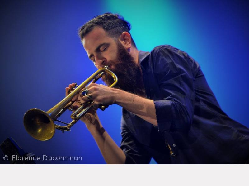 Avishai Cohen (trompette) - Coutances, mai 2014.  ©© Florence Ducommun