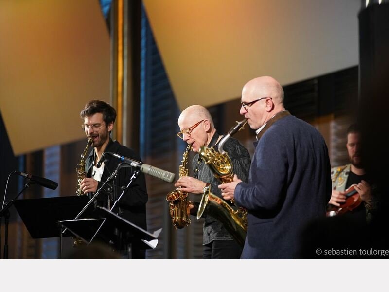 Raphaël Quenehen, Jean-Marc Larché, Jean-Charles Richard, Clément Janinet ©© Sébastien Toulorge

