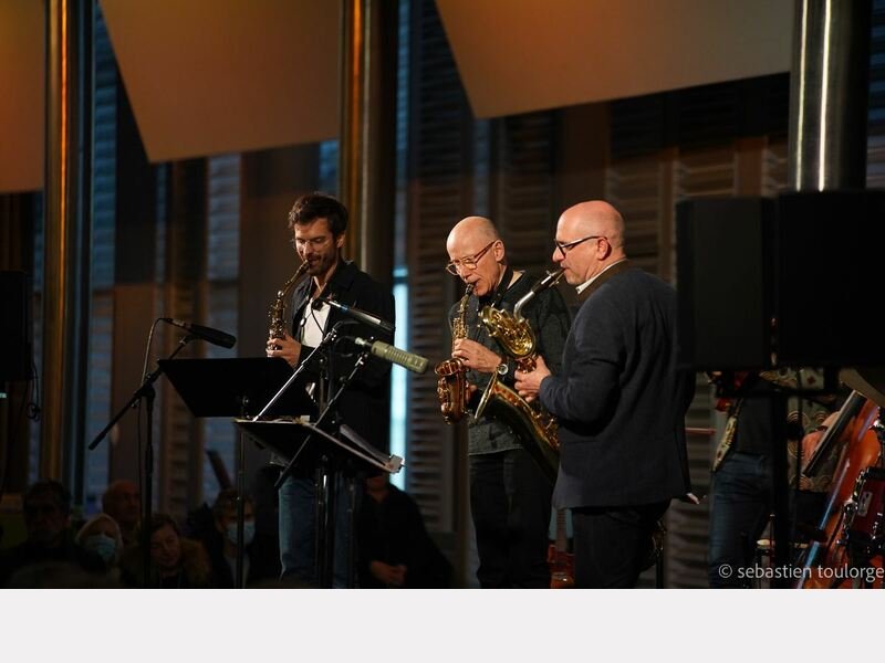 Raphaël Quenehen, Jean-Marc Larché, Jean-Charles Richard ©© Sébastien Toulorge
