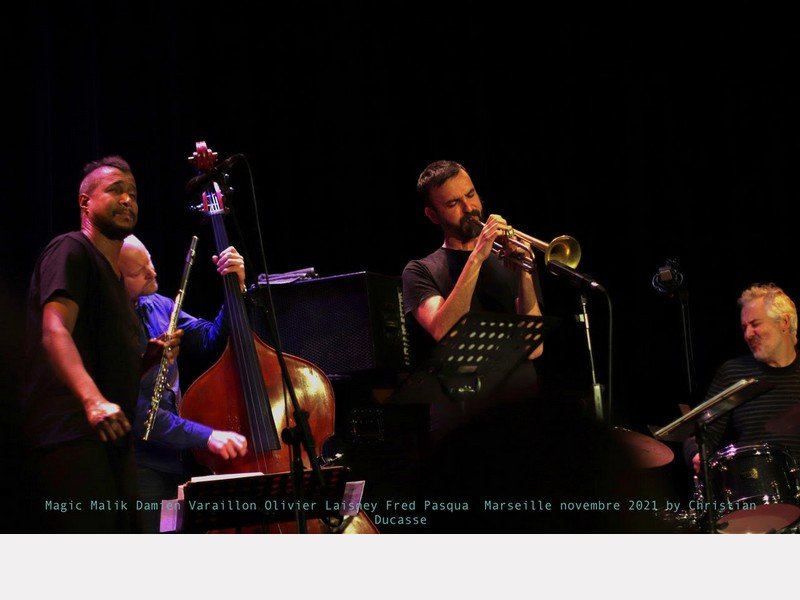 Magic Malik Quintet avec Olivier Laisney 