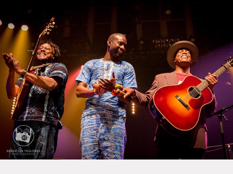 Habib Koite, Mama Kone, Eric Bibb ©© Sébastien Toulorge - 2016
