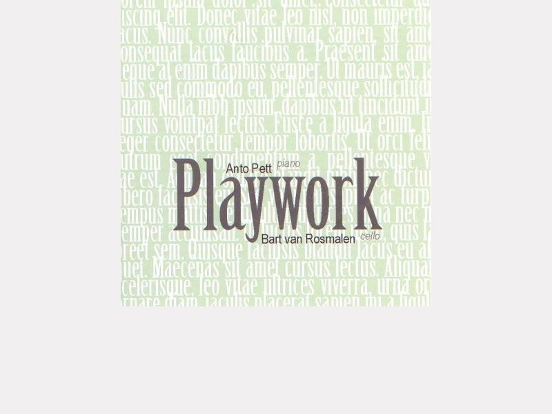 Anto Pett / Bart van Rosmalen : "Playwork" 