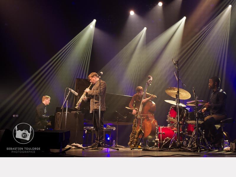 Pablo Held, Chris Potter, Joe Martin et Marcus Gilmore ©© Thierry Giard - 2016
