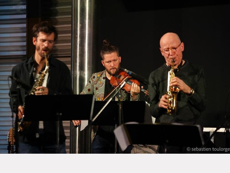Raphaël Quenehen, Clément Janinet, Jean-Marc Larché ©© Sébastien Toulorge
