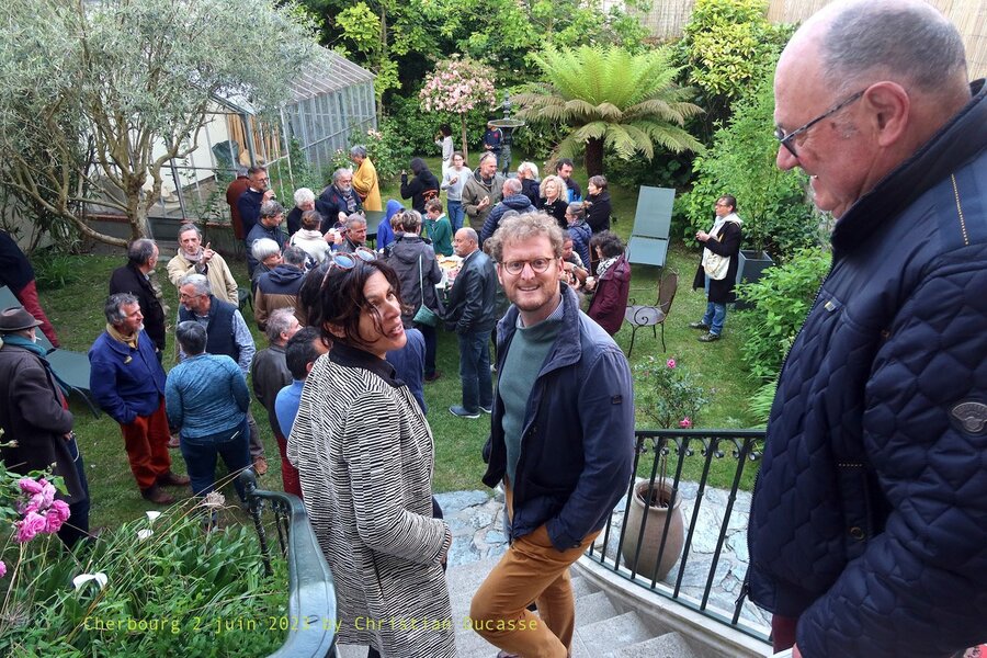 Francois Chesnel - Thierry Lhiver duo chez l'habitante, 2 juin 2023.