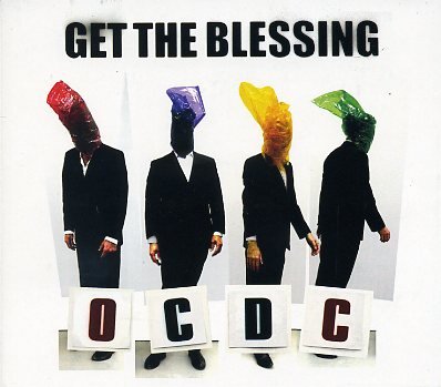 GetTheBlessing_OCDC_w044.jpg - GET THE BLESSING : "OCDC"Balancez un gros son de basse pulsé par une batterie sèche et précise sur laquelle s'expriment avec tempérament deux souffleurs polyinstrumentistes pour tempérer l'ensemble, vous récupérez Get The Blessing. C'est simple et efficace comme savent faire les anglais quand il s'agit de mêler pop, rock et jazz façon œufs brouillés dans un breakfast appétissant.Cerise sur le pudding, la voix de Robert Wyatt... sur la rythmique de Portishead (Barr / Deamer) ! Pas mal du tout : ils ont notre bénédiction !>  Naim Jazz - Naim170 / Harmonia MundiJim Barr : guitare basse, guitare baryton / Clive Deamer : batterie : Pete Judge : Trompette, bugle, mélodica, synthétiseur / Jake Mc Murchie : saxophone, vibraphone, piano, effets / Robert Wyatt : voix, chants d'oiseaux / Adrian Utley : guitare / Clair Hiles : piano / Richard Barnard : Piano, arrangement01. OCDC / 02. American meccano : 03. Torque / 04. Adagio in wot minor / 05. Between fear and sex / 06. The waiting / 07. Low earth orbit / 08. Pentopiawww.theblessing.co.uk / www.naimlabel.com