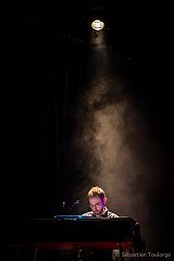 François Chesnel avec Louis Sclavis, Jazz dans les prés 2024, Manche, France.