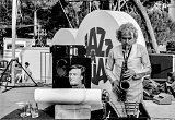 avec Charlie Mariano. Juan-les-Pins 1978