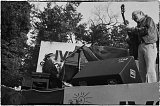 avec Michel Petrucciani. Grande Parade du Jazz, Nice 1989