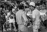 avec Martial Solal (et André Francis à gauche), Juan-les-Pins 1974