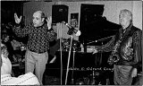 avec Misha Mengelberg, Lauwe (Belgique) 1991