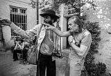 avec Oliver Johnson. Moers 1975
