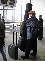 Barre Phillips... à la gare du Mans...