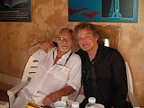 Michel Delorme et Joachim Kuhn à Porquerolles