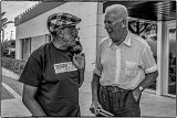 avec Han Bennink. Noci (Italie) 2018.