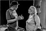 avec Hazel Miller (Ogun Records). Noci (Italie) 2014.