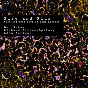 FIRE & FLUX . Duet and Trio Live at Dumb Records, label Relative Pitch Records, USA, 2025
