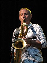 François Corneloup, saxophone baryton...
