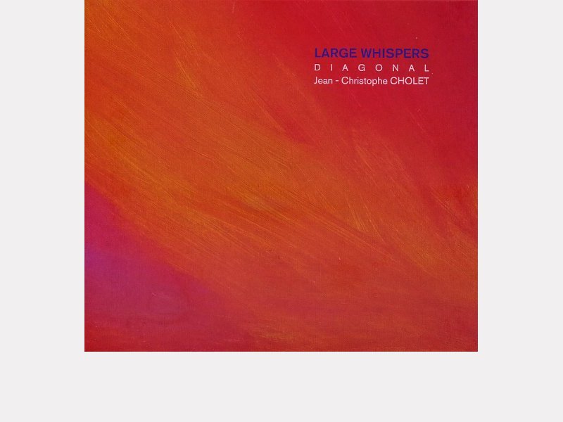Jean-Christophe Cholet – Diagonal . Large Whispers