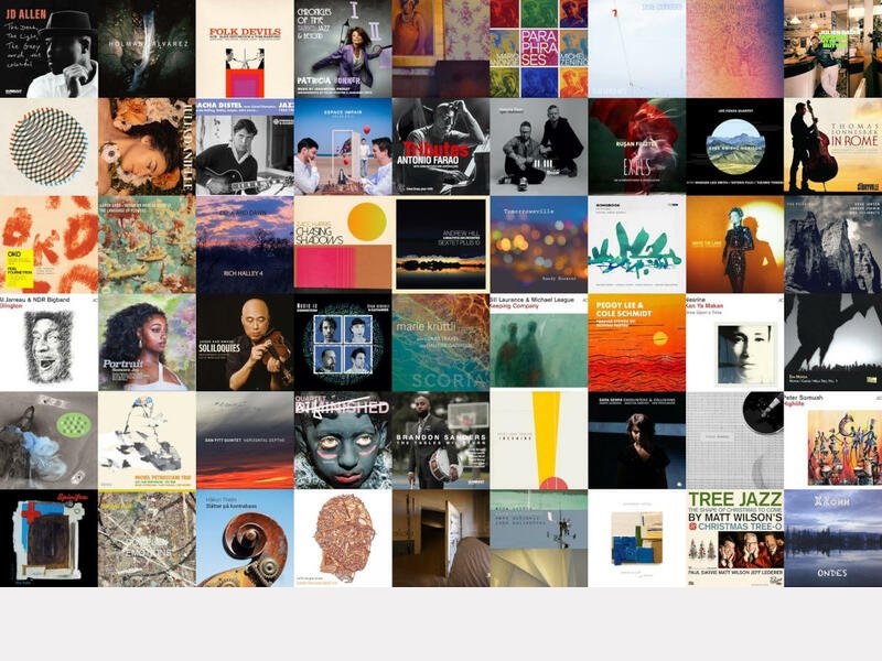 Les 54 pochettes des albums de novembre 2024.