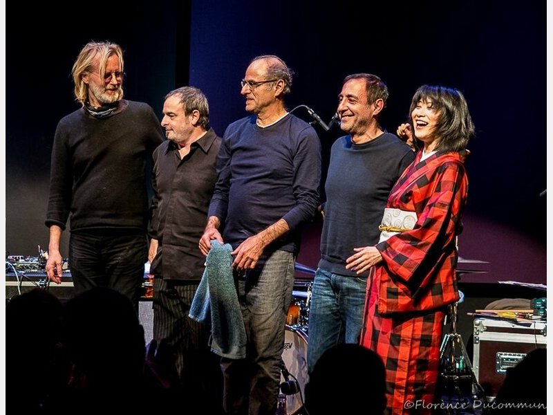 Eivind Aarset, Matthieu Michel, Michel Benita, Philippe Garcia & Mieko Miyazaki. ©© Florence Ducommun - 2016
