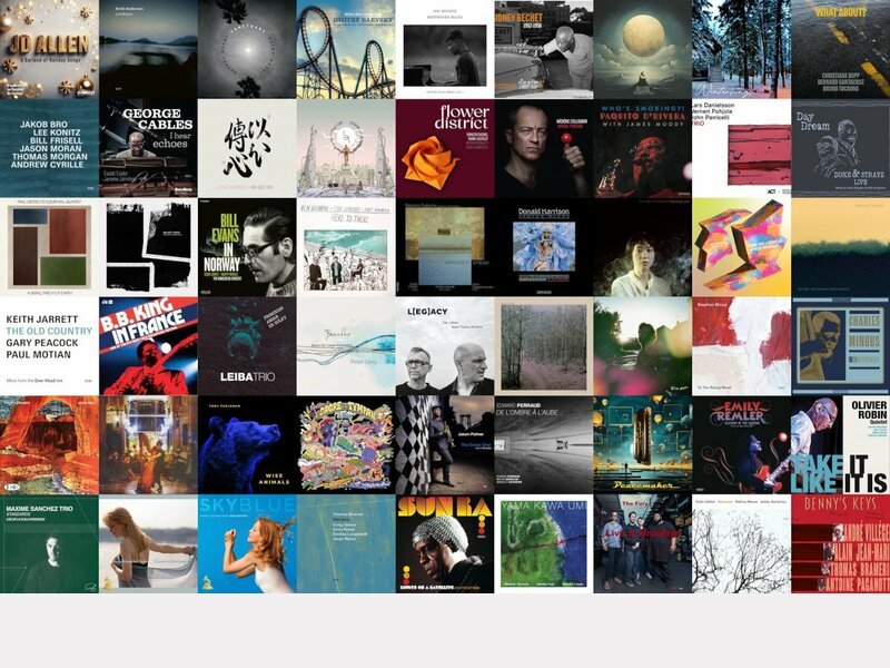 Les 54 pochettes des albums en ribambelle pour décembre 2024.