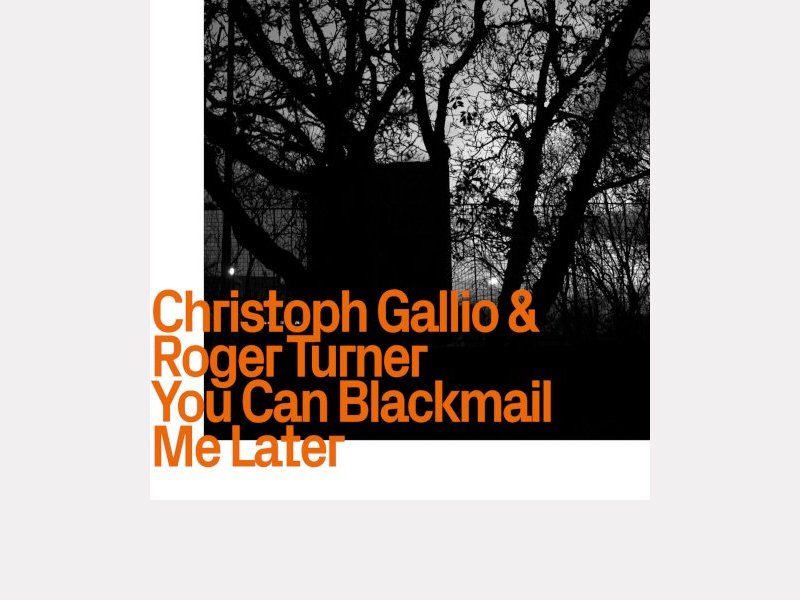 CHRISTOPH GALLIO & ROGER TURNER . You Can Blackmail Me Later
