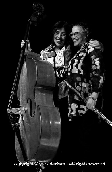 Nicole Mitchell & Silvia Bolognesi, Duo magique au Périscope