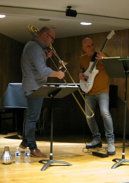 Samuel Blaser & Marc Ducret à Cherbourg-en-Cotentin.