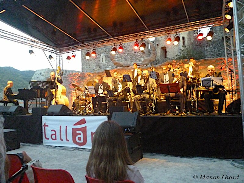 Fabien Mary & The Vintage Orchestra au chateau de Tallard (05)