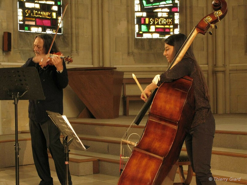 Dominique Pifarély & Federica Michisanti à Coutances. 18 mai 2023