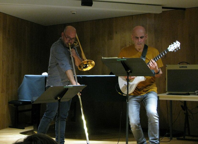 Samuel Blaser & Marc Ducret à Cherbourg-en-Cotentin.