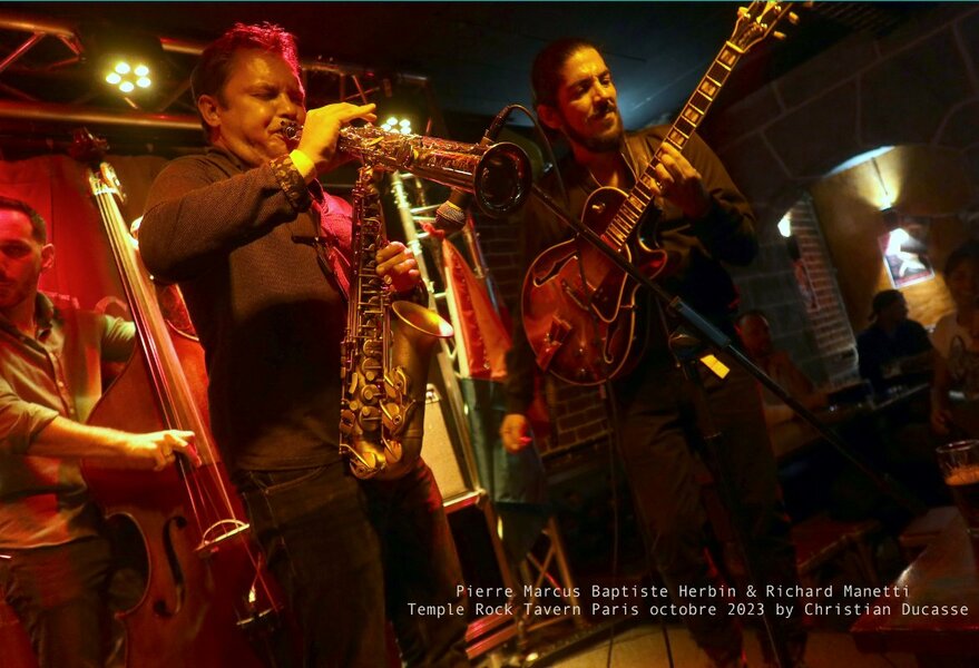 Jazz showcases, Paris rue des Lombards 10 octobre 2023