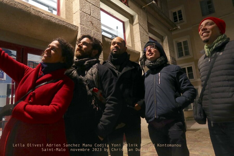 Leïla Olivesi quintet à Saint-Malo 