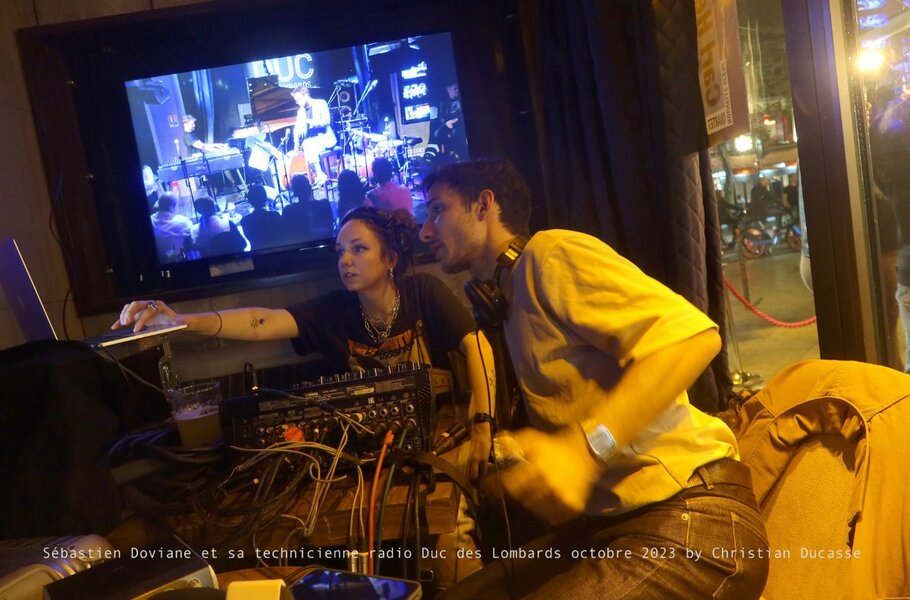 Jazz showcases, Paris rue des Lombards 10 octobre 2023